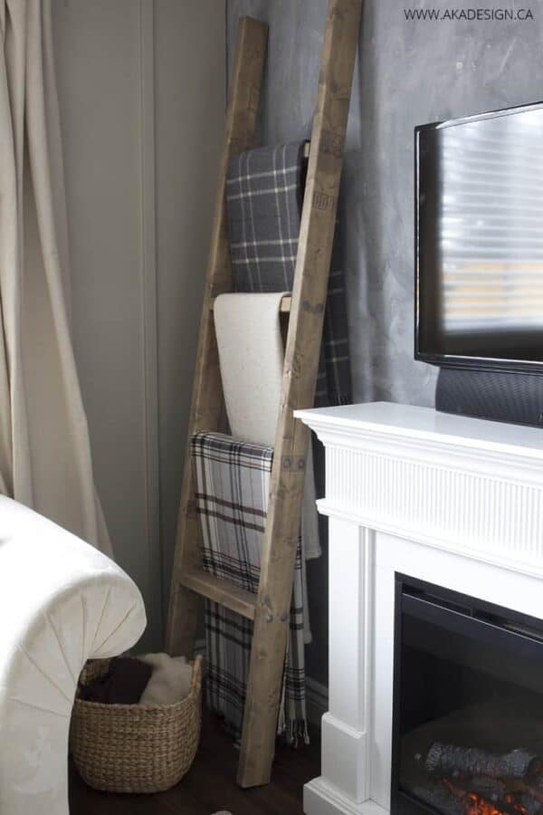 20 DIY Blanket Ladders You Can Make Making Manzanita