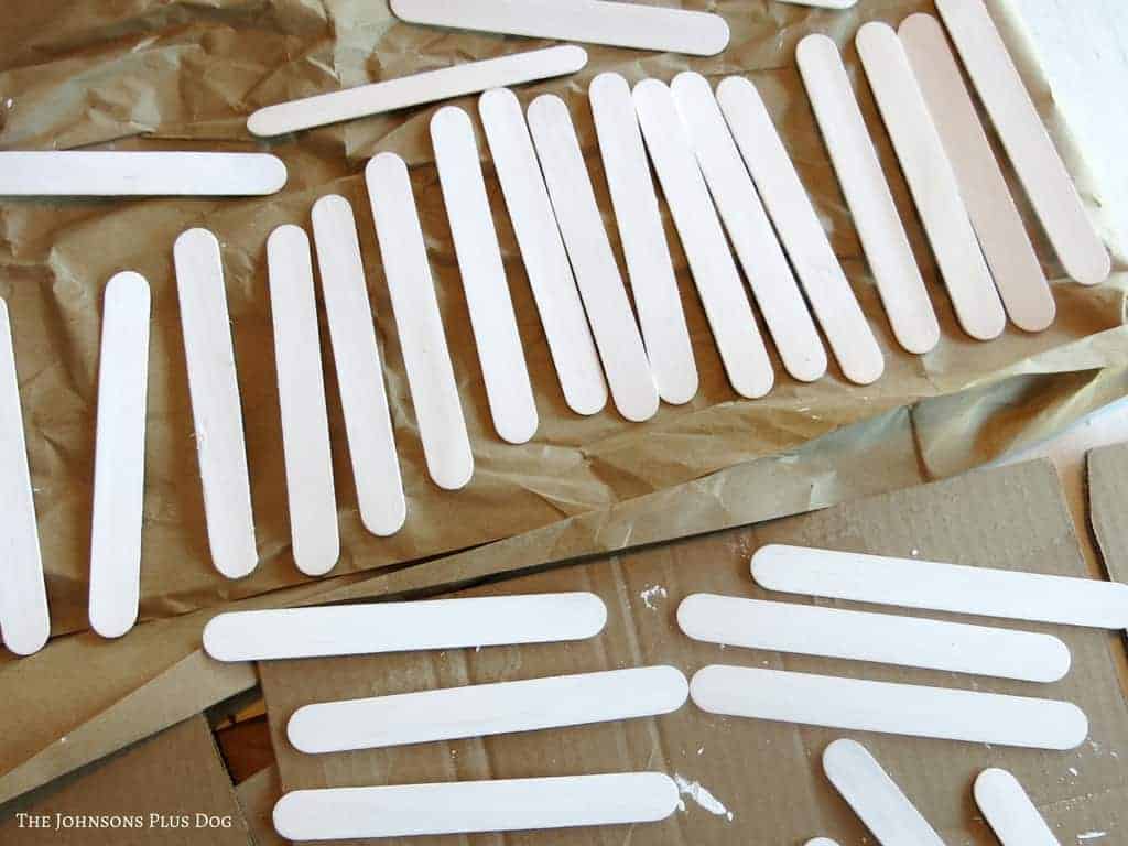 Popsicle Stick Snowflakes  Easy Winter DIY - Making Manzanita