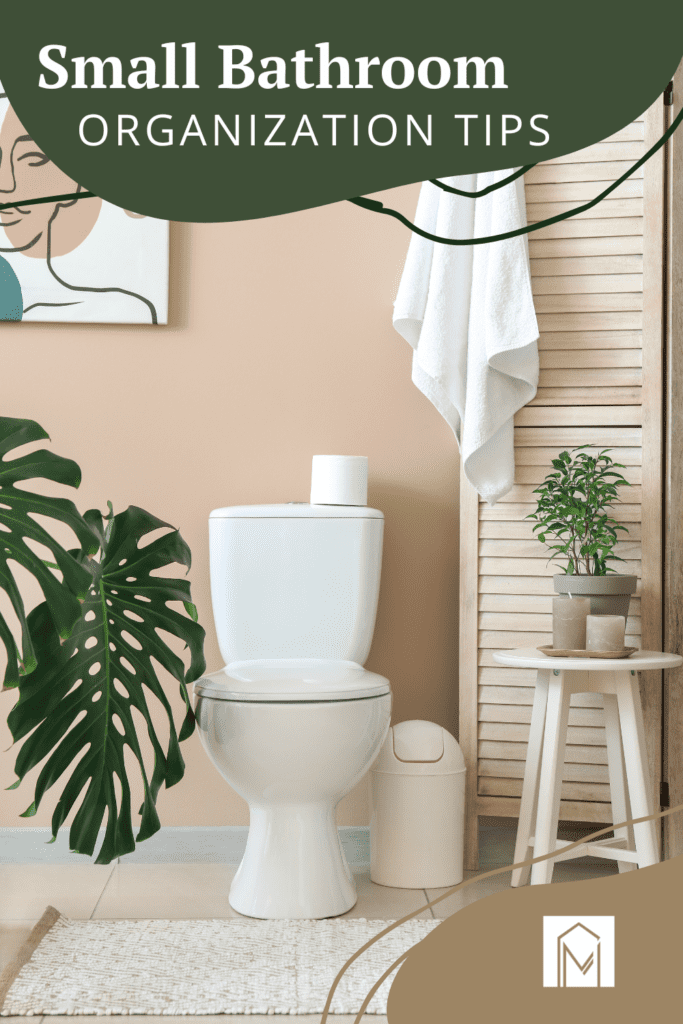 25+ Smart Small Bathroom Organization Ideas - Making Manzanita