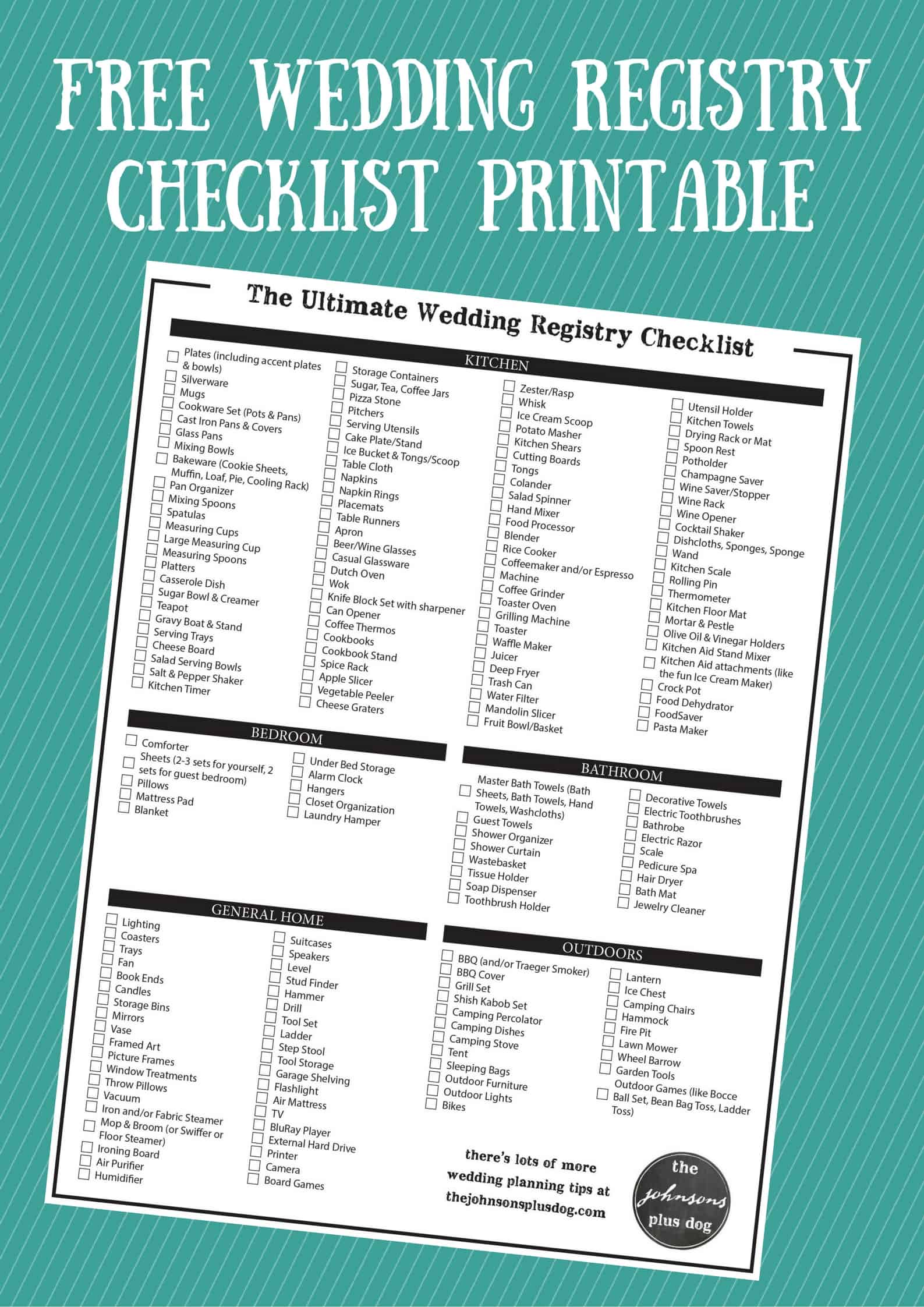 The ultimate baby registry checklist (Printable PDF)