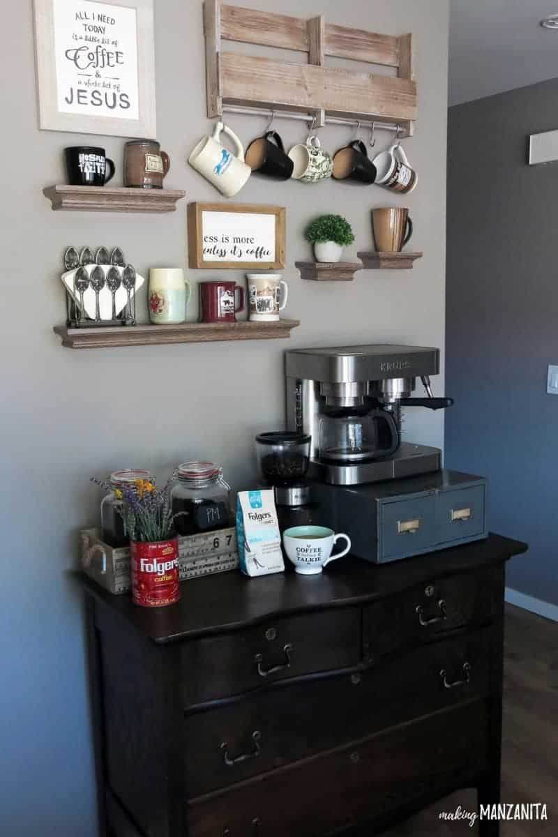 Coffee Bar Ideas - How To Set Up A Coffee Station At Home