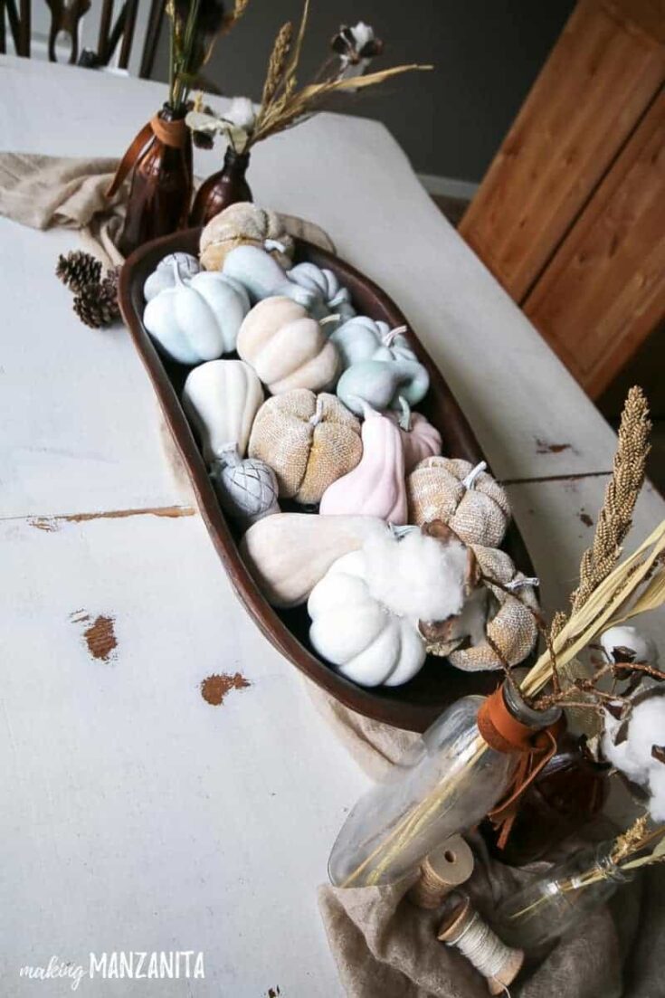 18+ Creative Dough Bowl Decor Ideas - Making Manzanita