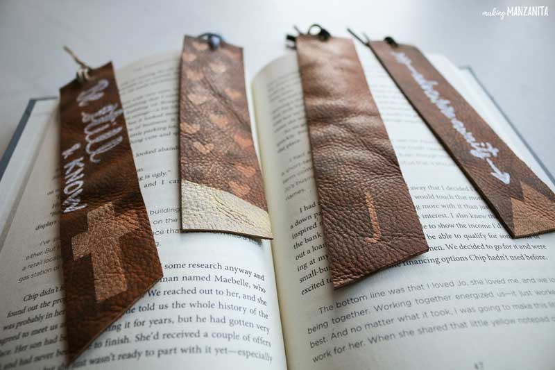 How To Make Your Own Leather Bookmark