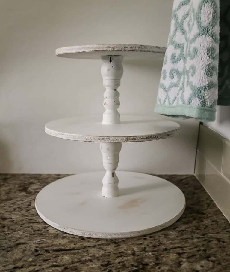 Farmhouse Style Three Tier Stand | Making Manzanita