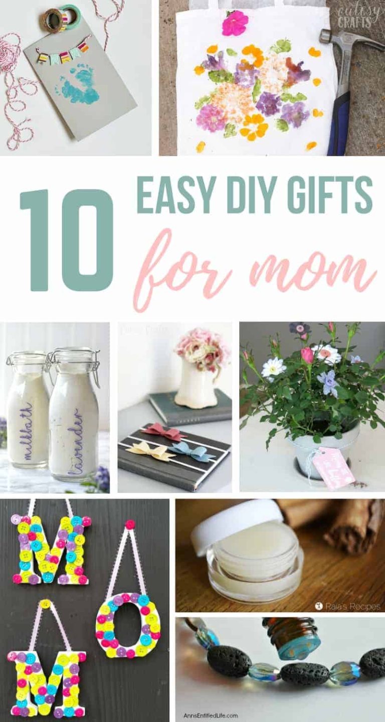 10 Easy DIY Mother's Day Presents 1 HR OR LESS Making Manzanita