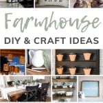 Joanna Gaines Inspired Farmhouse DIY & Craft Ideas - Making Manzanita