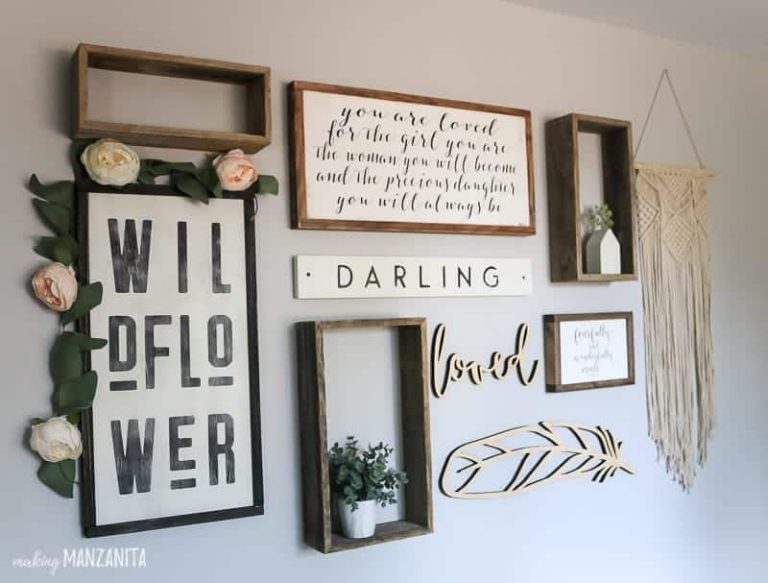 How to Plan a Gallery Wall Layout | Making Manzanita