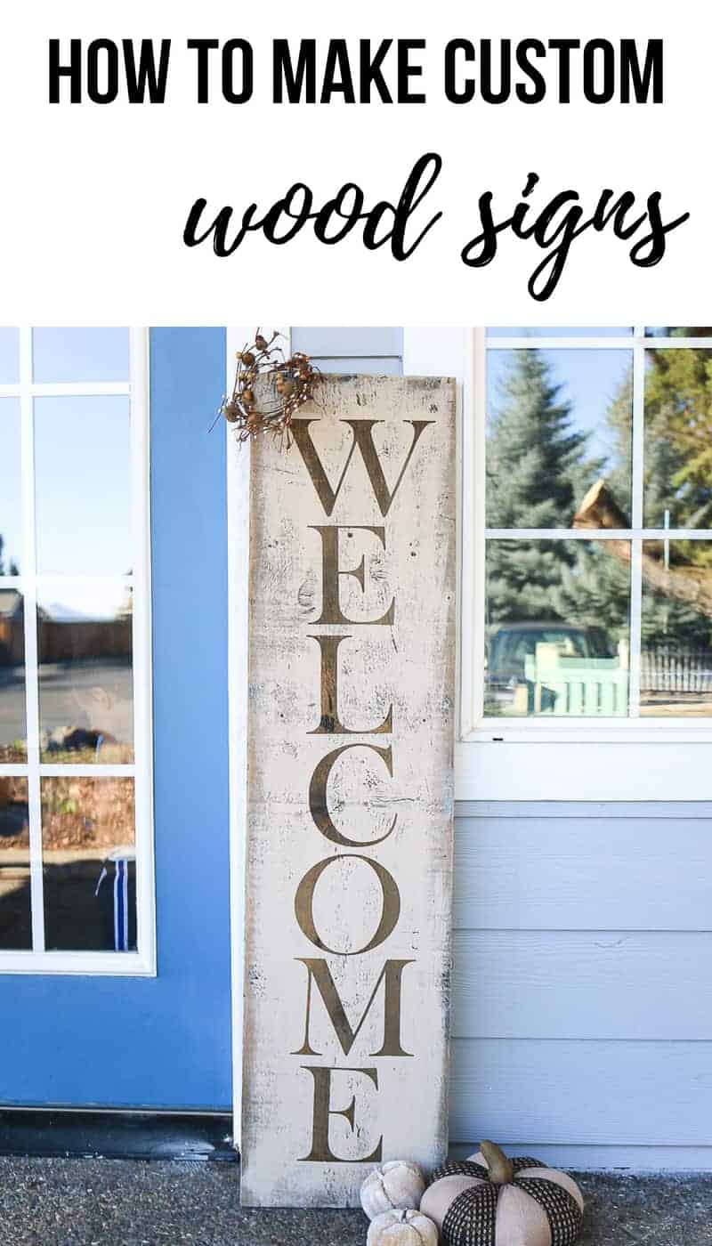 Home & Living Ornaments & Accents Welcome to our Porch Patio Signs Wood ...