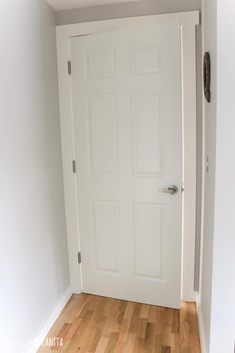 How To Install A Prehung Door - Making Manzanita