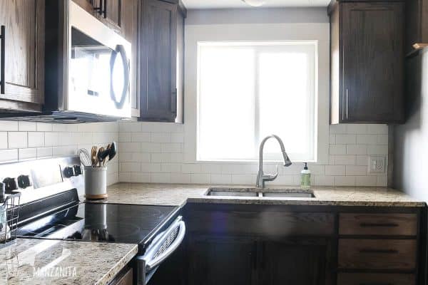 How to Install Subway Tile Backsplash (with Video) - Making Manzanita