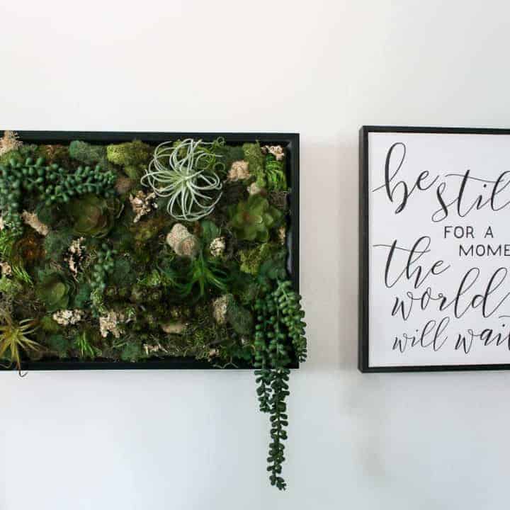 How To Hang A Picture The Easy Way - Making Manzanita