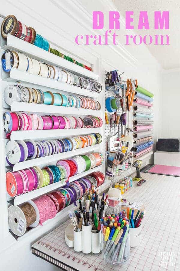 Craft room storage ideas- how to organize craft supplies! - Wilshire  Collections