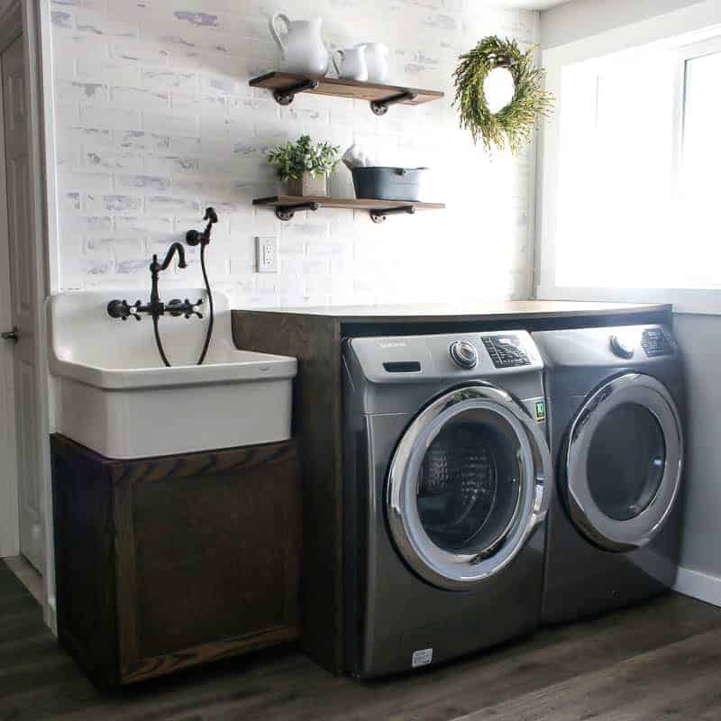 DIY Utility Sink Makeover - Timeless Creations