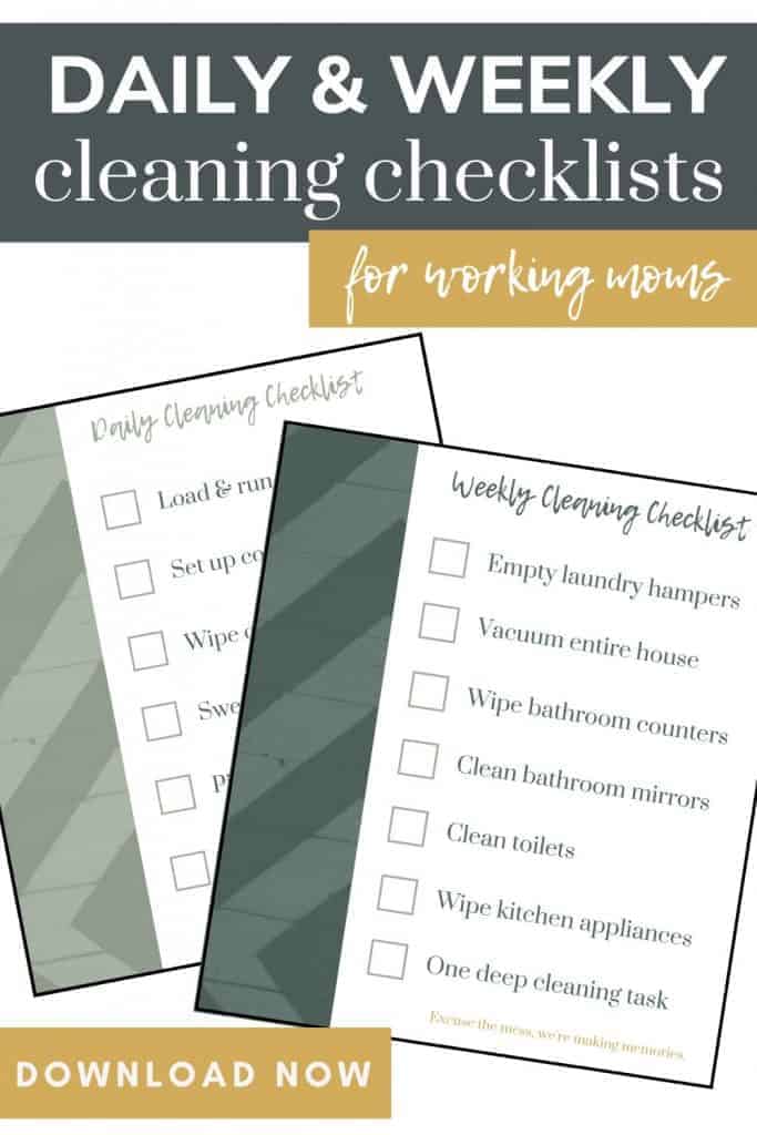 A Realistic Weekly Cleaning Schedule to Get You Started