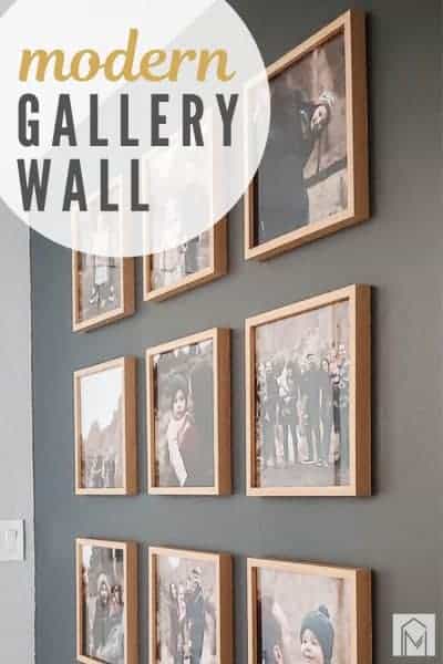 How To Hang A Grid Gallery Wall - Making Manzanita