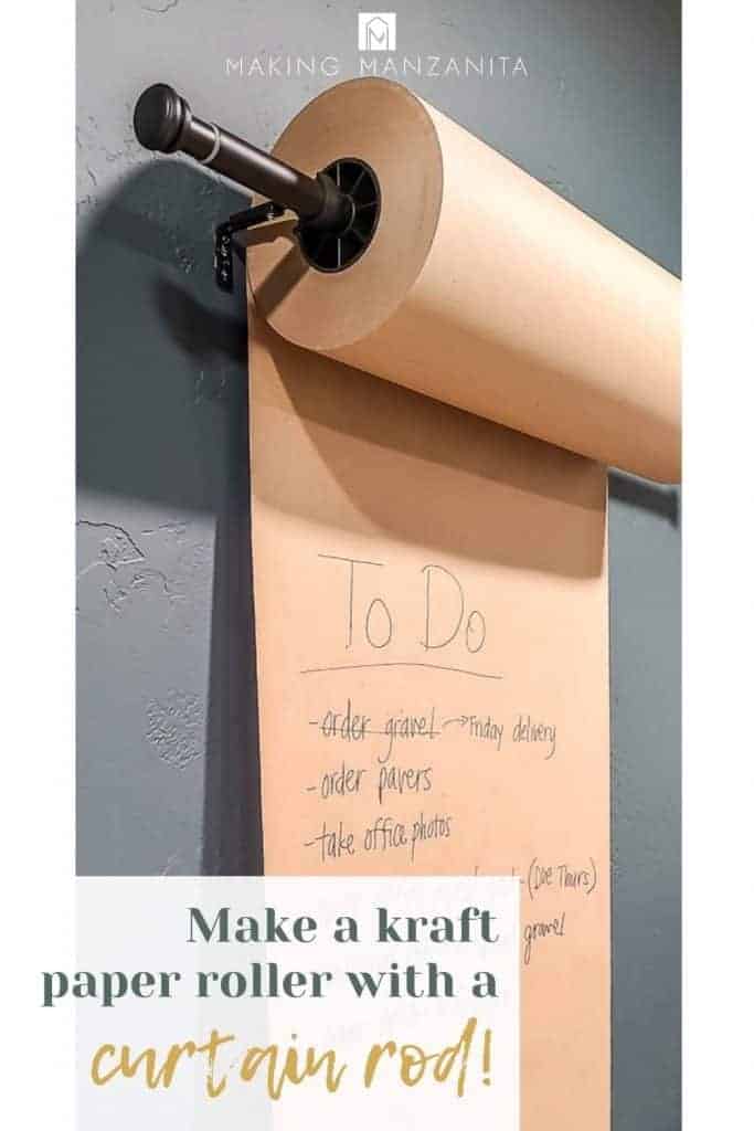 Wall Mounted Kraft Paper Dispenser&Cutter Wall Hanging Butcher