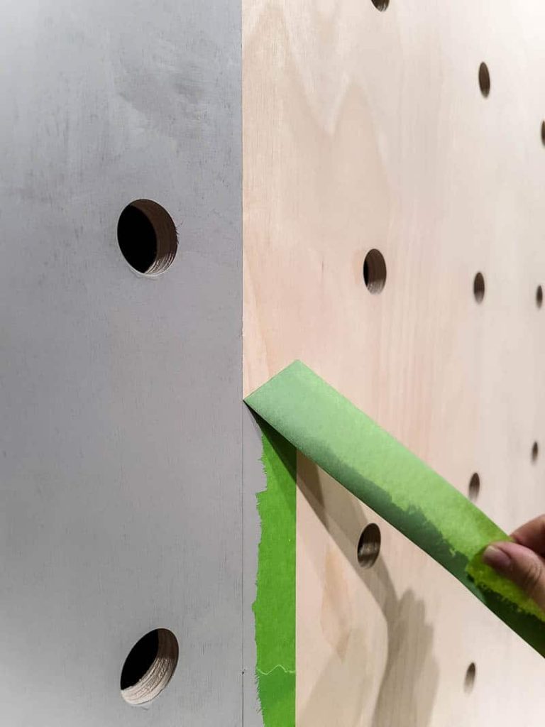 How to Build a DIY Giant Pegboard Wall - Making Manzanita