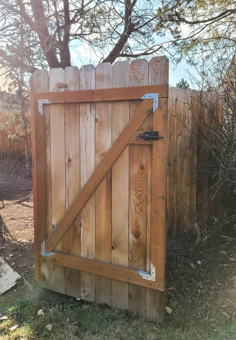 Adding a Z Brace to an Existing Door - House Homemade