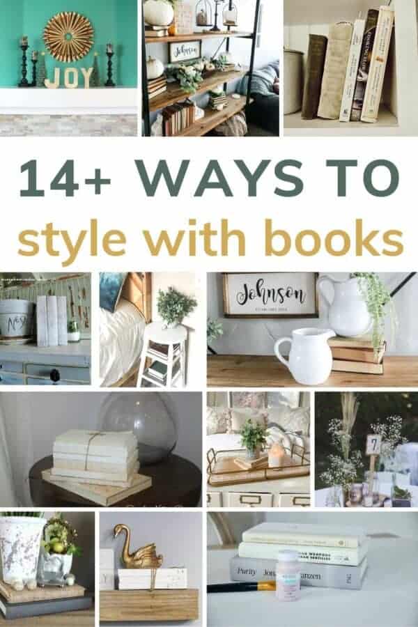 14+ Ways to Decorate with Books | Making Manzanita