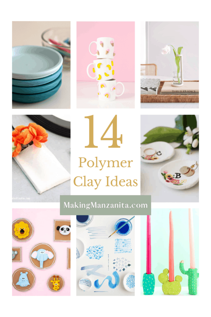 Easy Polymer Clay Ideas For Your Home - Making Manzanita