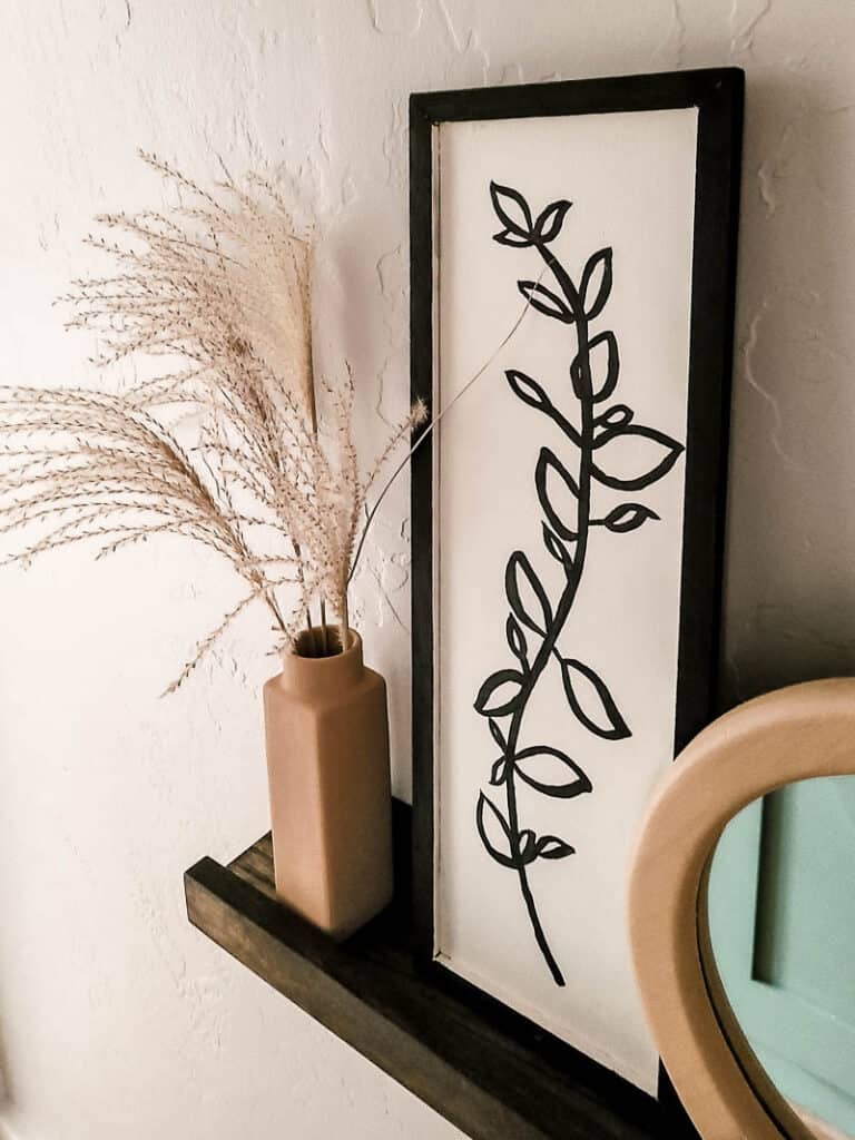 How I made Simple DIY Small Chalkboard Signs Out Of Thrift Store Art