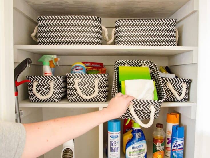 7 Genius Steps to Organise Cleaning Supplies Under the Sink