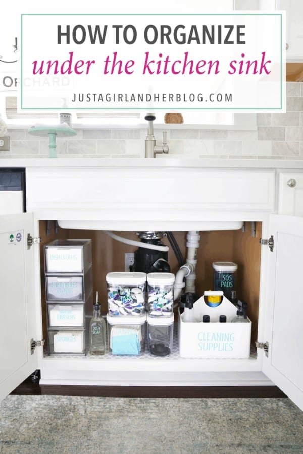 How To Organize Cleaning Supplies | 15+ Ideas - Making Manzanita