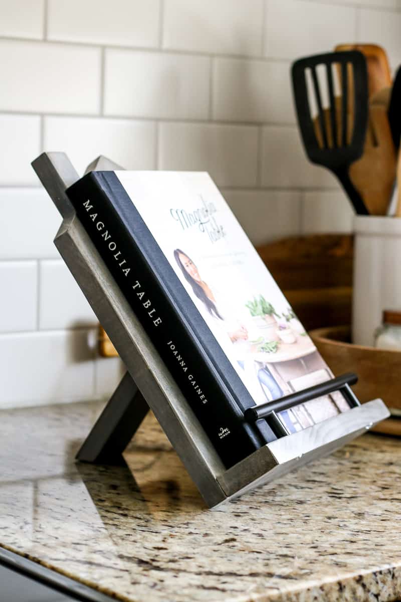 DIY Cookbook Stand – The Inspired Workshop