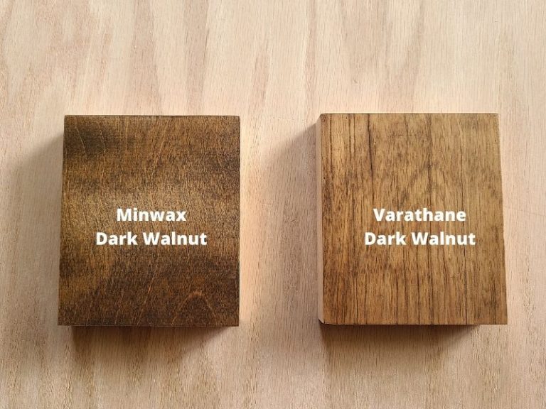 Minwax Dark Walnut Stain Color Overview Making Manzanita