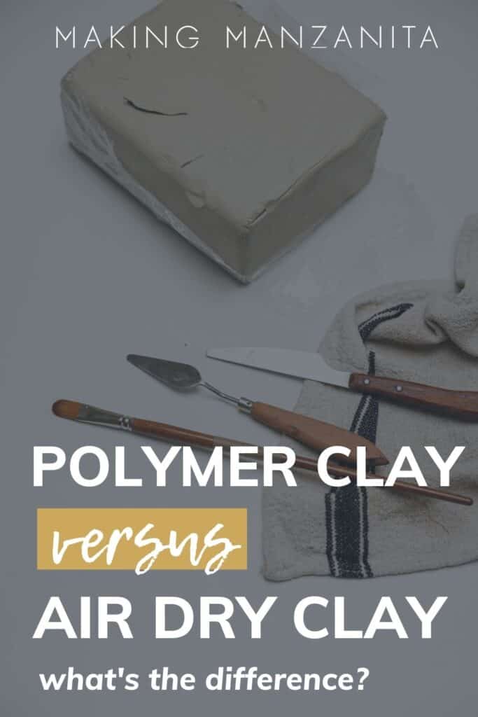 Air Dry Clay, Oven Bake Clay