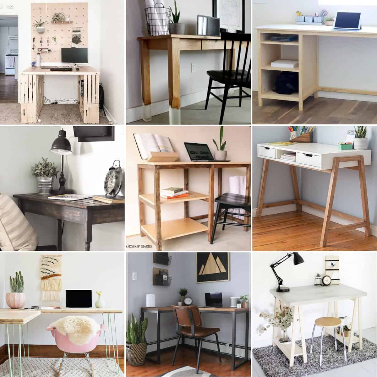 15 DIY Desk Ideas for Small Spaces That Work