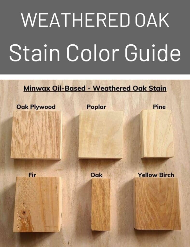 Minwax Weathered Oak Stain Color Guide 788x1024 