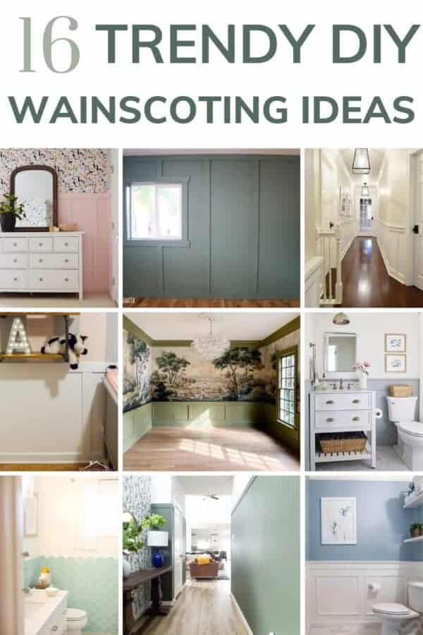 16 Trendy DIY Wainscoting Ideas - Making Manzanita