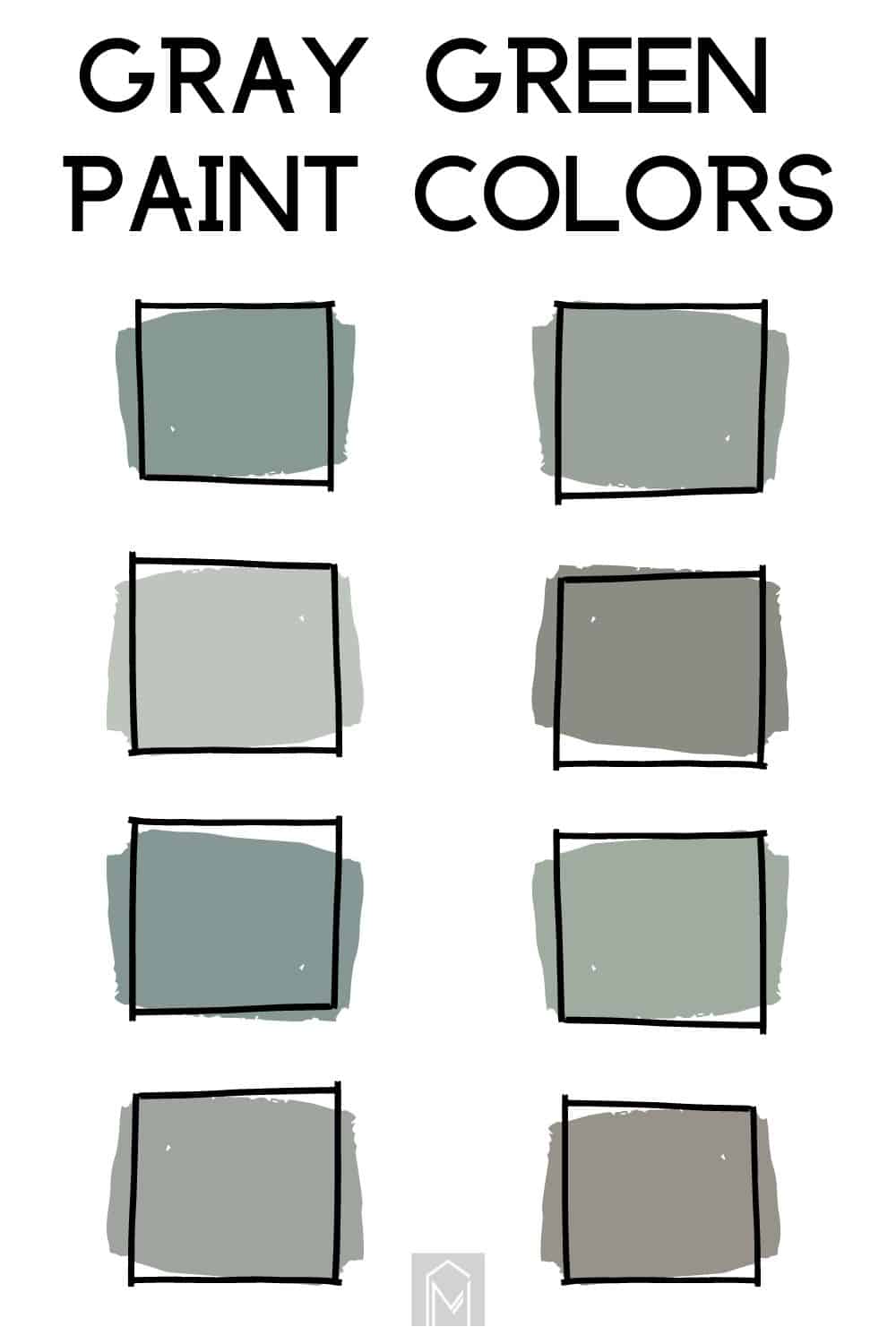 Gray Green Paint Colors To Try - Making Manzanita