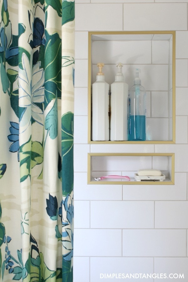 How to Frame a Shower Niche - With Placement & Sizing Tips to