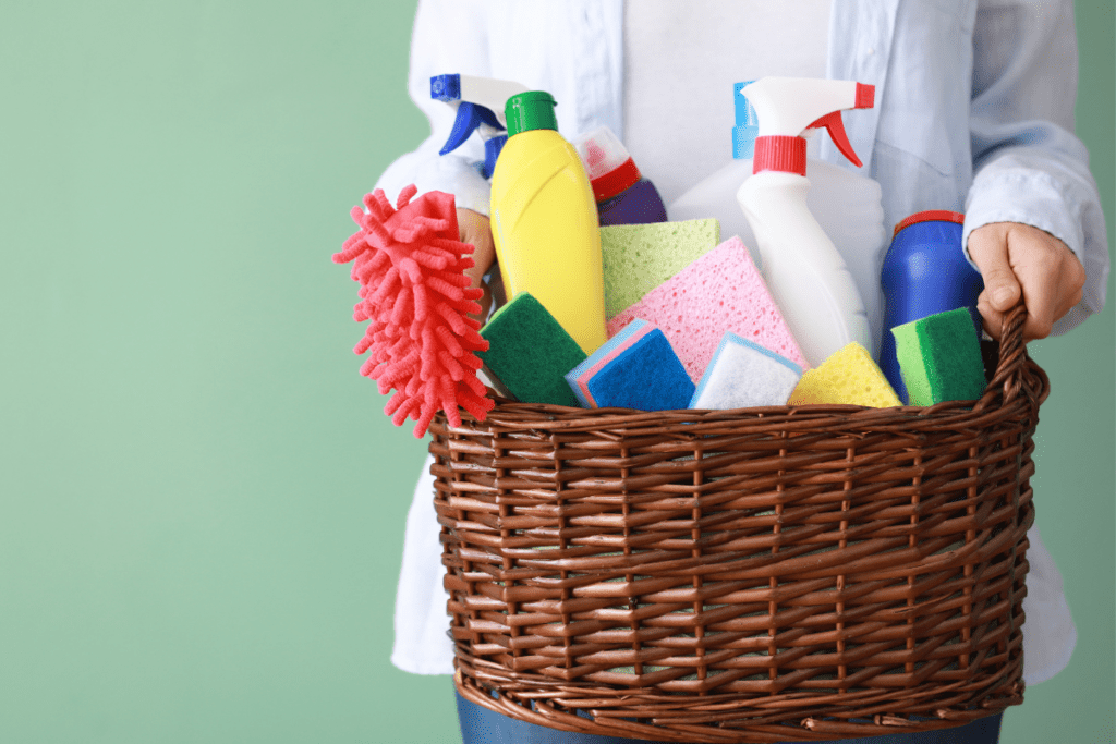 Cleaning Products Housewarming Basket — Hopeless RHOmantic, LLC