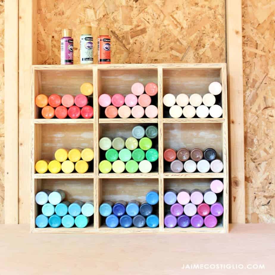 Hobby Room Tips: Paint Storage  Paint storage, Storage, Hobby room