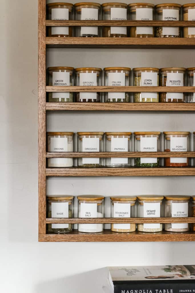 Updated Spice Jars - Chelsey Freng