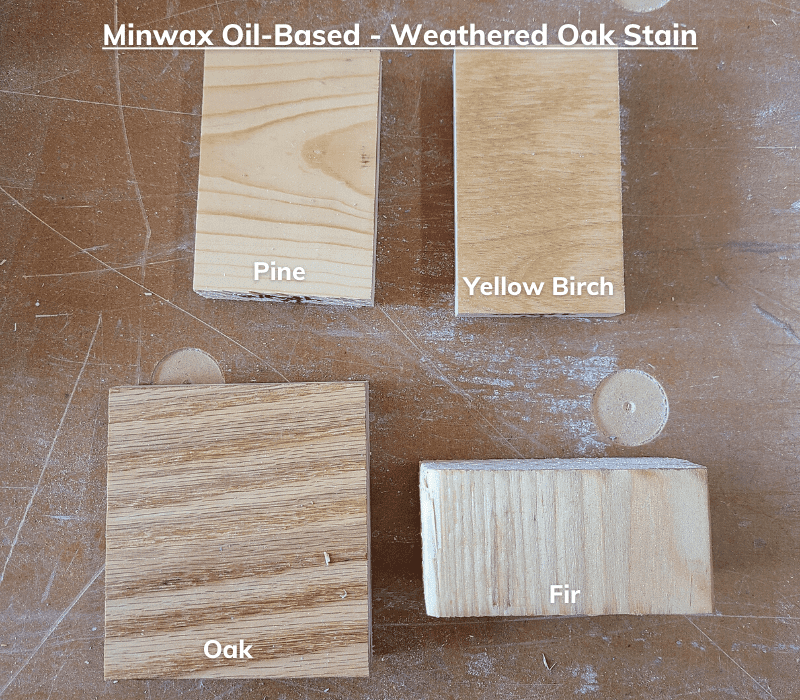 How 10 Different Stains Look on Different Pieces of Wood - Within the Grove