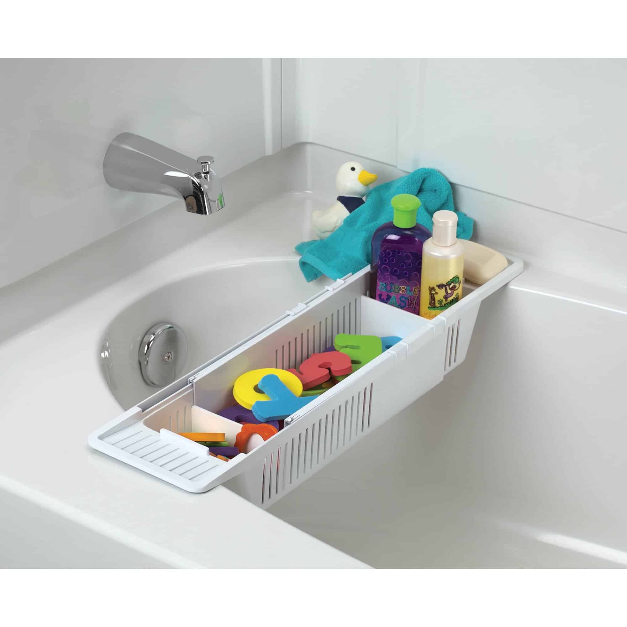 Stylish Bathtub Toy Storage that Transforms for Guest Luxury