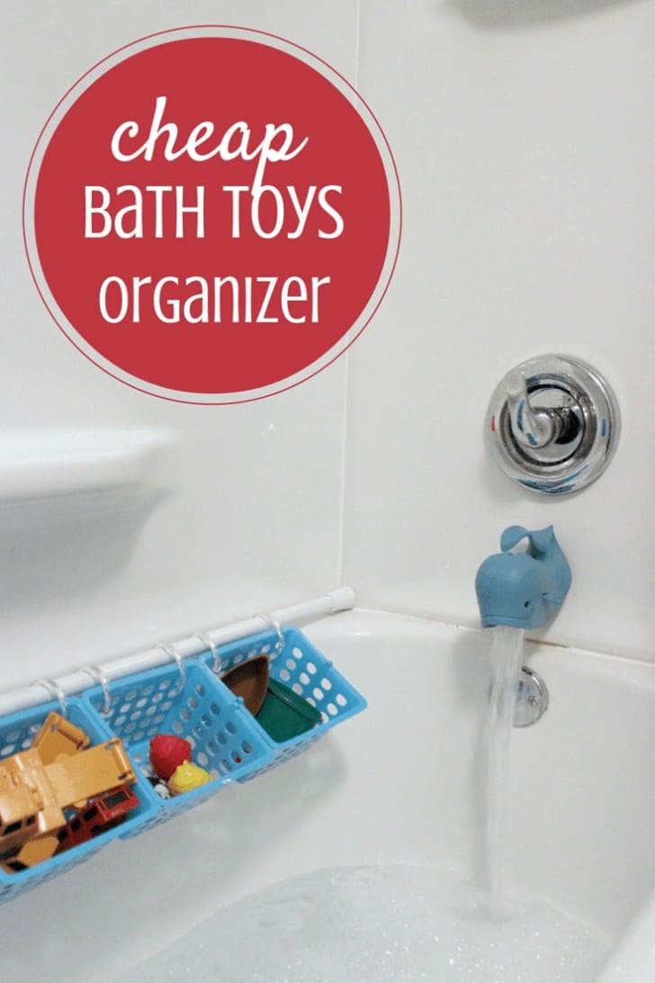 30+ DIY Storage Ideas To Organize your Bathroom  Bath toy organization,  Kid bathroom decor, Diy bathroom storage