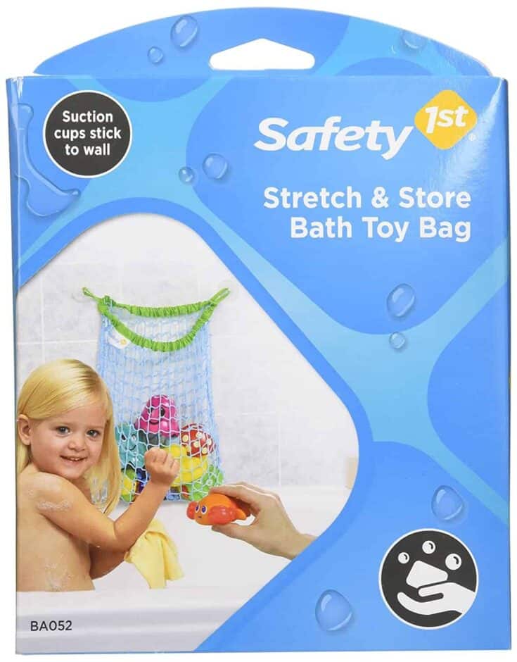 Baby Bathroom Mesh Bag Sucker Design For Bath Toys Babies Kids