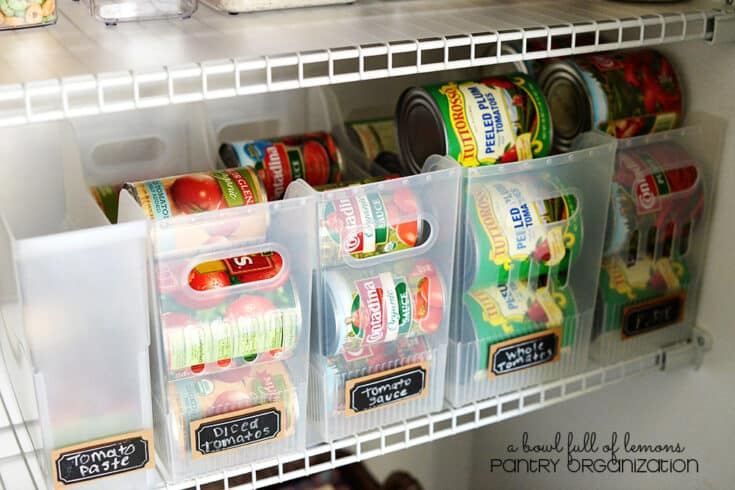 Can (Canned) Food Goods Storage Rack: Best Pantry Storage Ideas