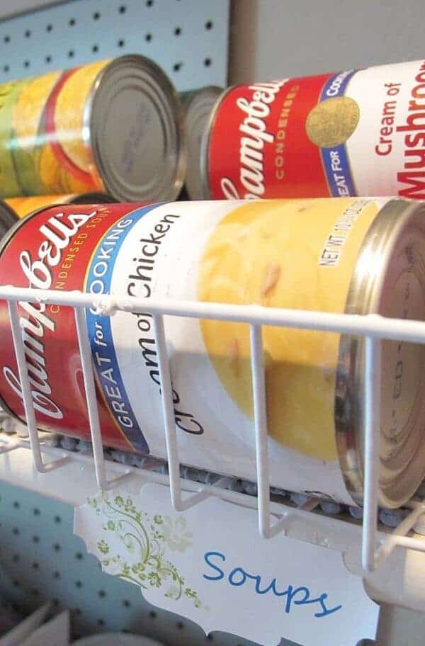 Genius Dollar Tree Pantry Organization Ideas Making Manzanita   Baskets From Dollar Tree To Organize Canned Food In Pantry 600x912 