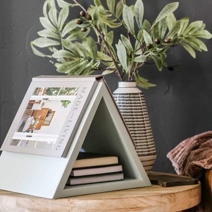 DIY book stand - a beginner woodworking project - BUILD FROM