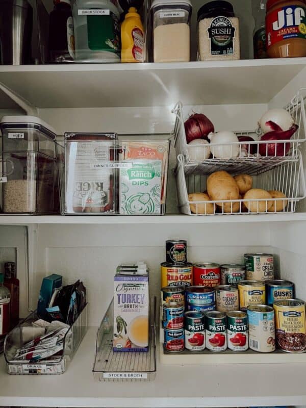 18 Genius Ideas To Organize Cans In Pantry Making Manzanita   Organized Pantry Space 600x800 