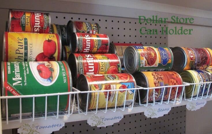 18 Genius Ideas To Organize Cans in Pantry - Making Manzanita