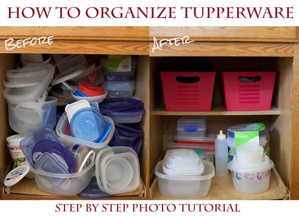 How to Organize Tupperware: 15 Foolproof Ways to Store Food