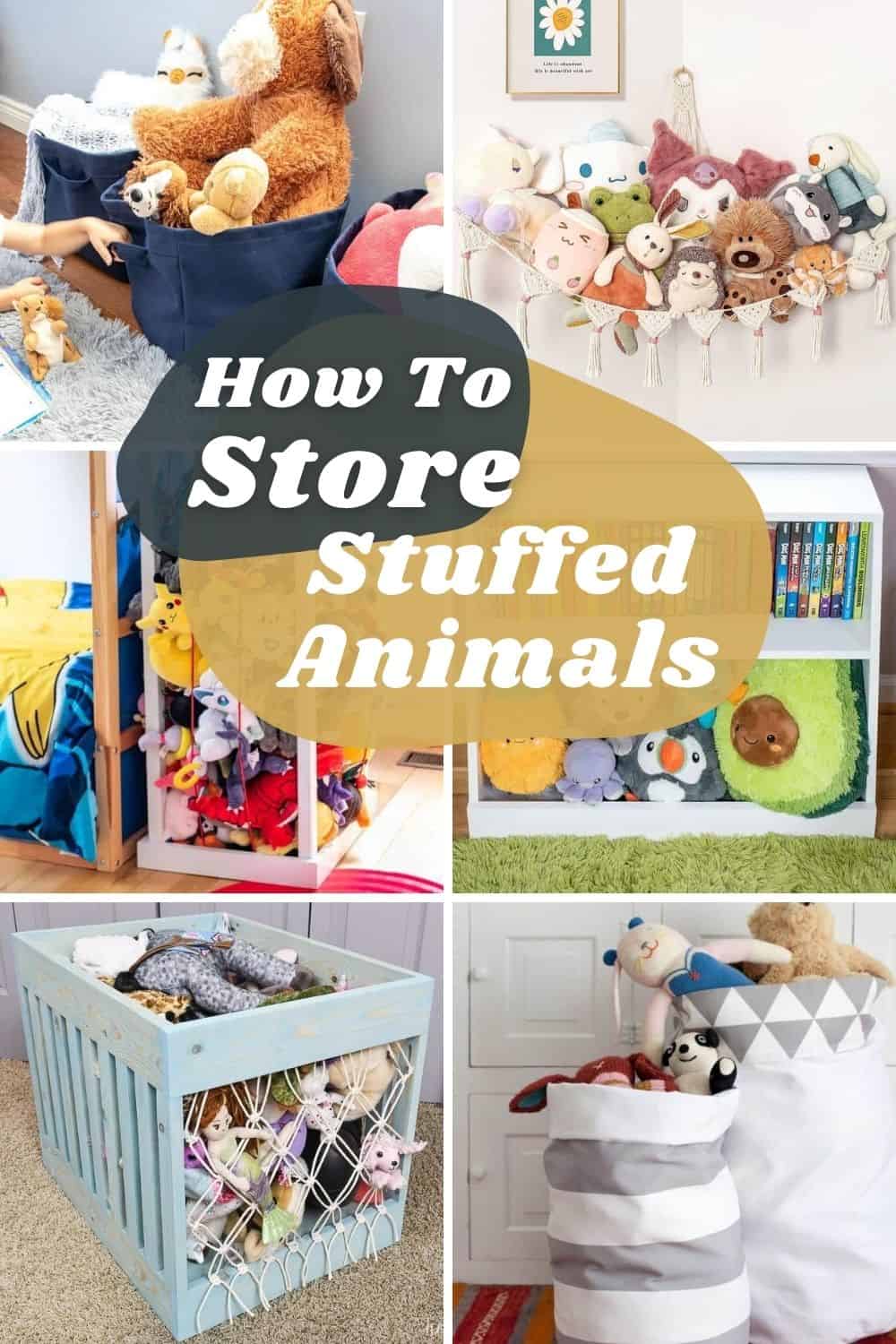 19 Genius Ideas On How To Store Stuffed Animals Making Manzanita   Ideas On How To Store Stuffed Animals 