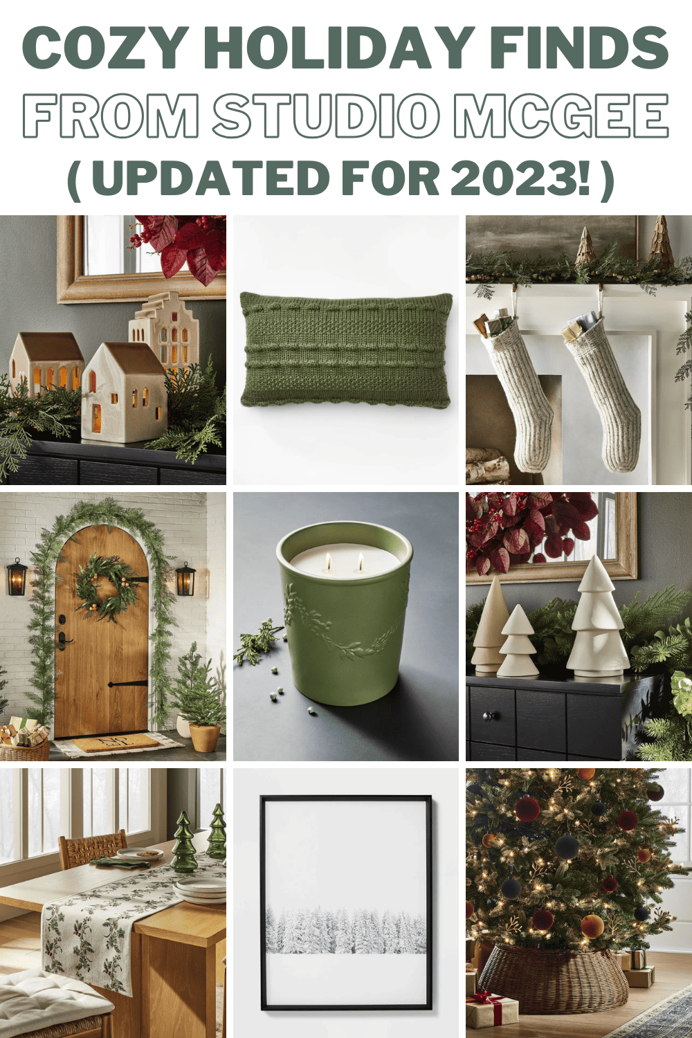 10+ Cozy Finds from Studio McGee Christmas at Target for 2023